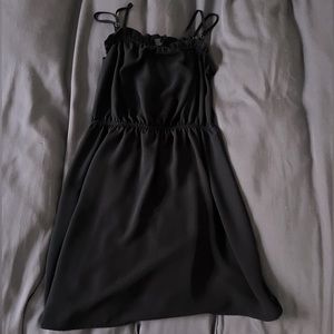 black dress